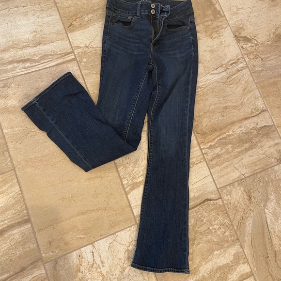 AE bootcut double button jeans - Picture 1 of 3